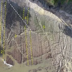 Tramos o paquetes del flysch de Antromero